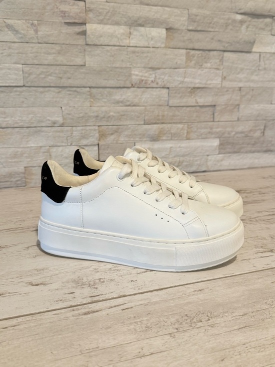 Kurt Geiger Shoes - KURT GEIGER Women's Leather Laney Platform White Sneaker Size EU 36 US 5.5-6 New